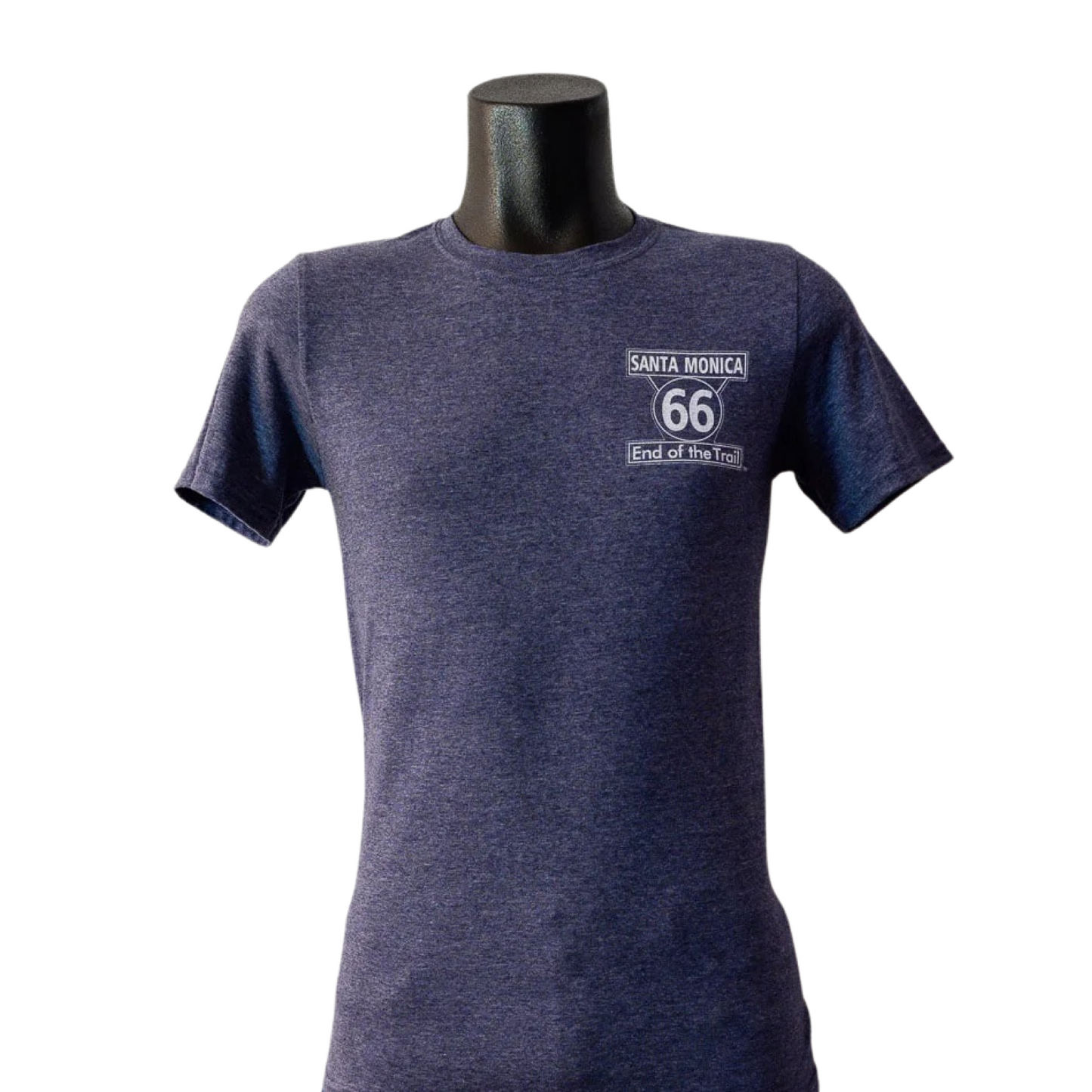 66 Map Tee in Slate Blue