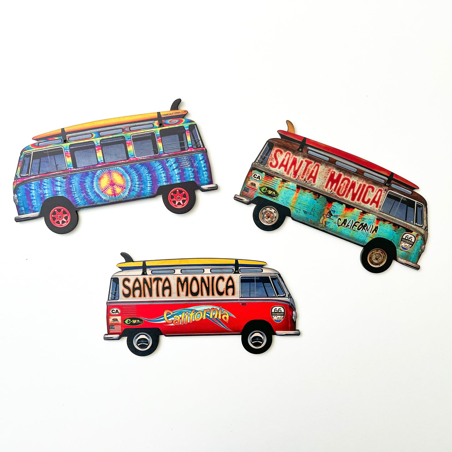 VW Bus Wood Sign