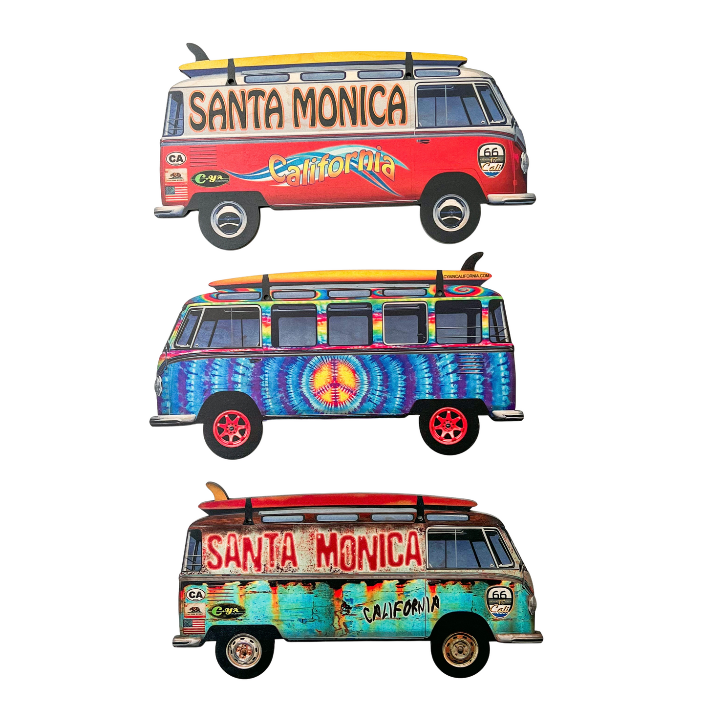 VW Bus Wood Sign