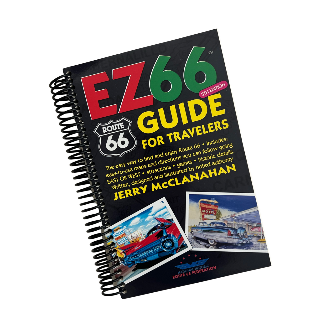 EZ66 Guide for Travelers 5th Edition by Jerry McClanahan – 66tocali