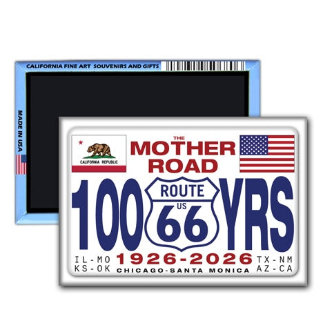 Route 66 100 Years Magnet