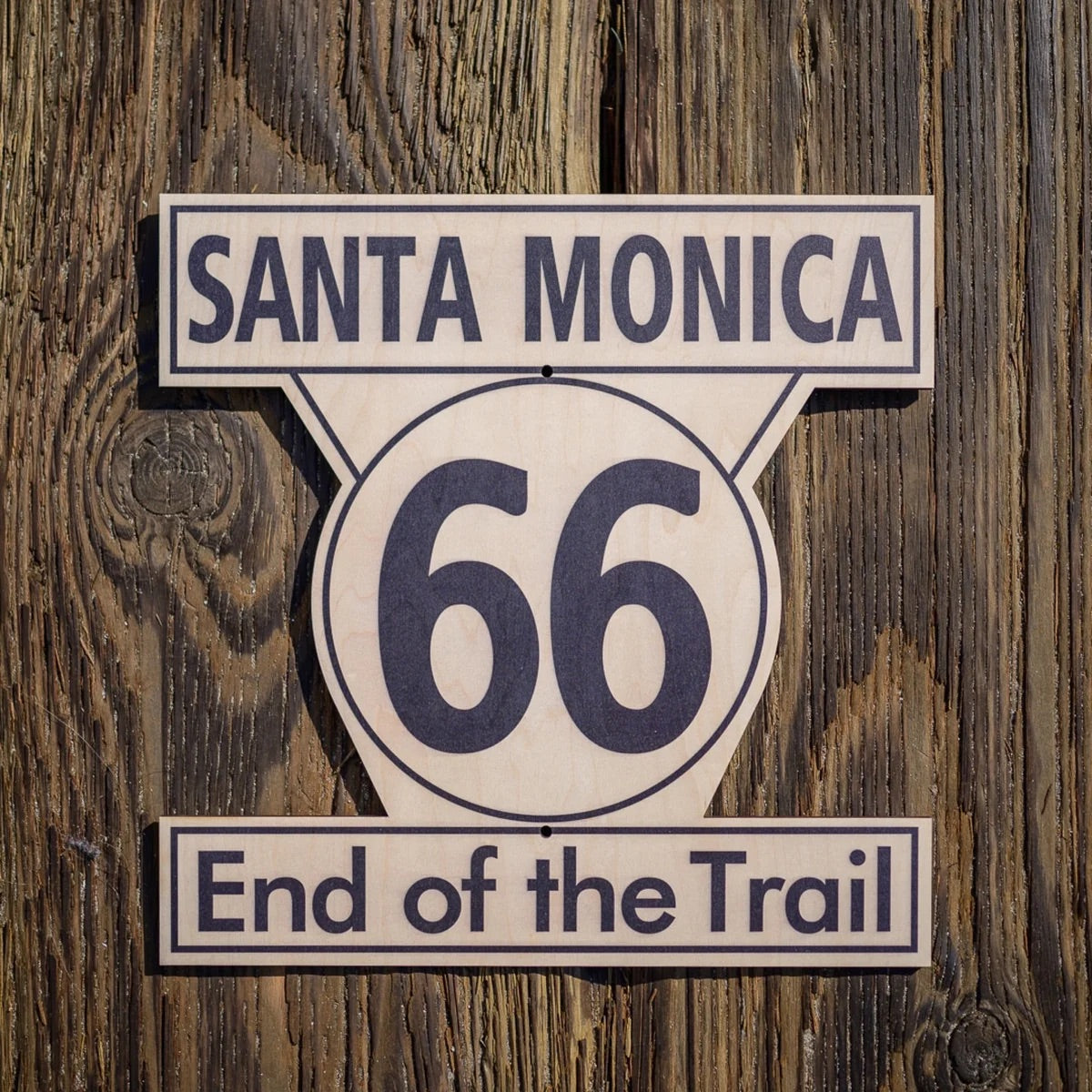 End of the Trail™ Wood Sign