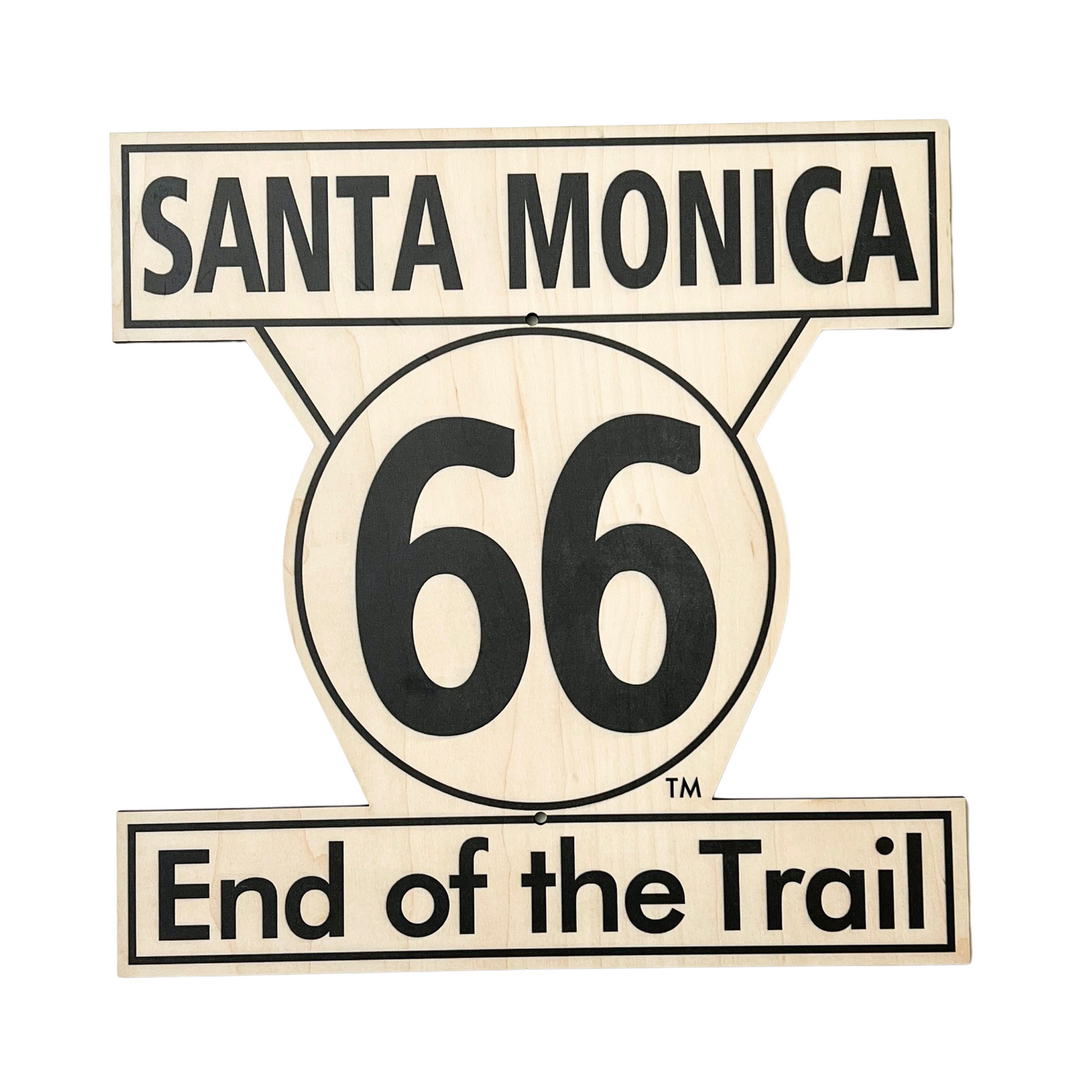 End of the Trail™ Wood Sign